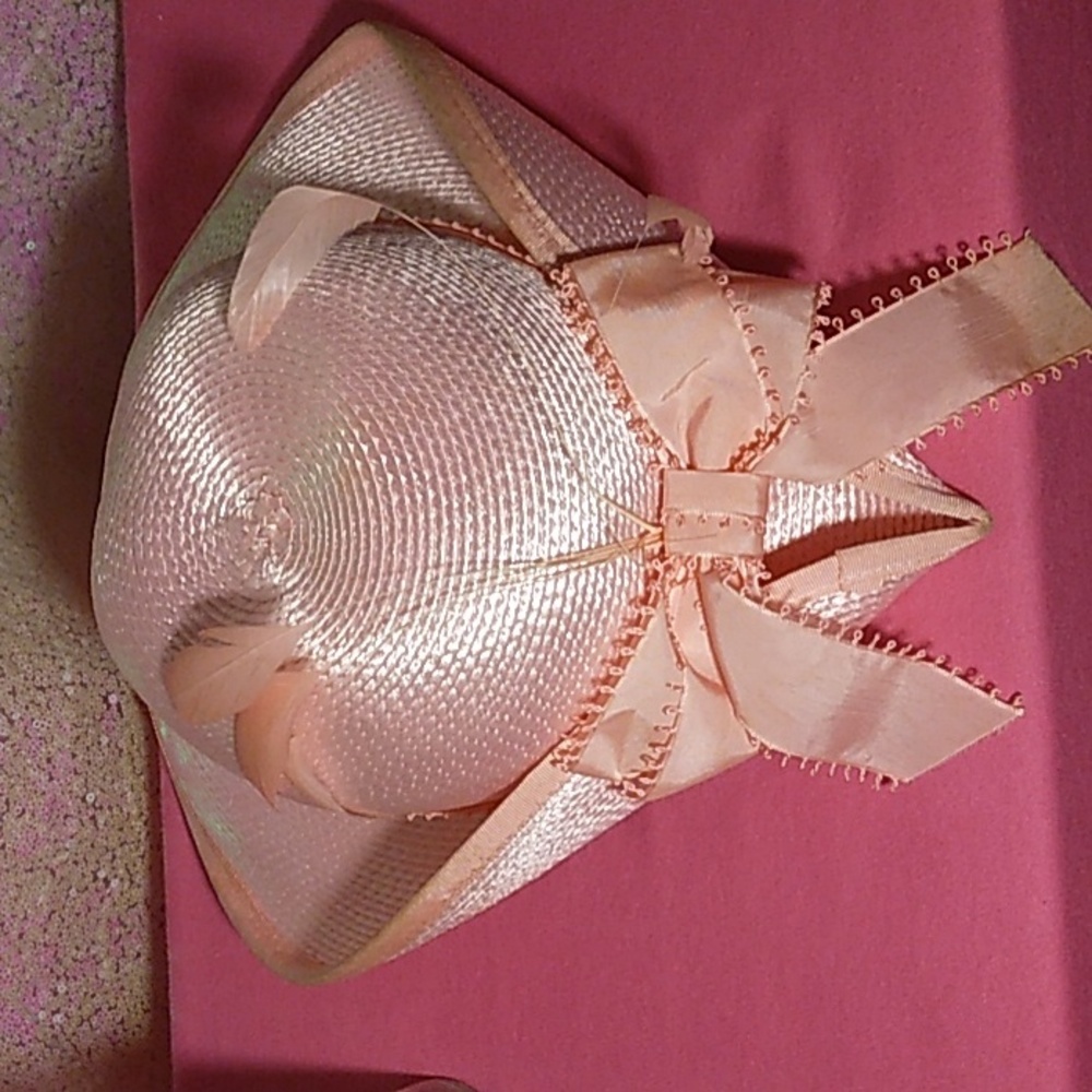 Pink Hat with Bow